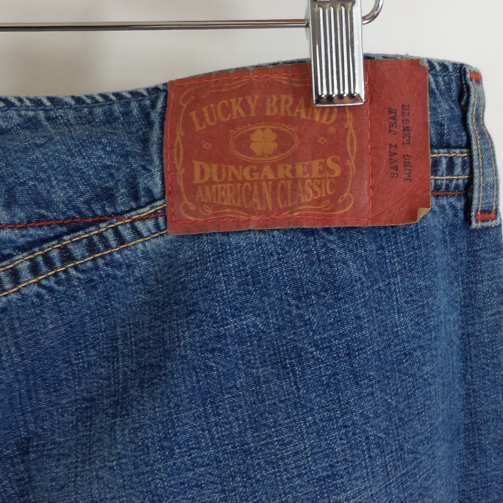 Lucky Jeans Size 6 28 x 32 Savvy Jean Flare Vtg - Picture 7 of 7